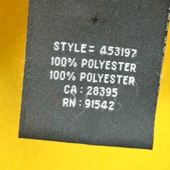 BRP Ski-Doo X Team HiVis Yellow & Grey 2 Pocket 1/4 Zip Micro Fleece Pull Over S - Picture 9 of 11